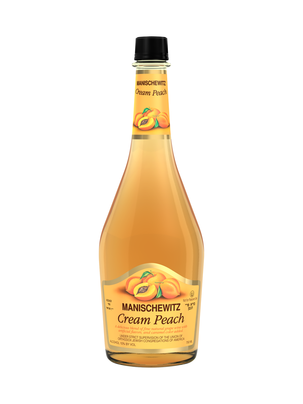 Manischewitz Cream Peach 蜜桃甜酒 750mL