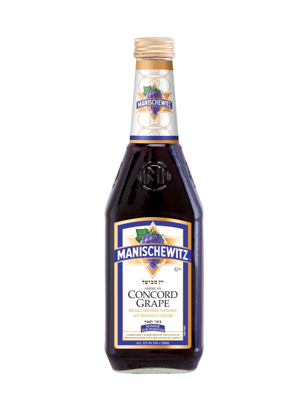 Manischewitz 美国康科德甜红葡萄酒